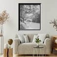 thumbnail image 4 of Historic Framed Print, [A View on the Wissahickon, Fairmount Park, Philadelphia, Pa.], 17-7/8" x 21-7/8", 4 of 9