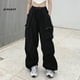 thumbnail image 2 of pr_ Pantalones Cargo Mujer Multi Bolsillos Gao Jiahui  unisex, 2 of 2