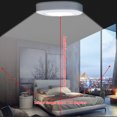 thumbnail image 4 of Luz De Techo Con Sensor De Movimiento Con 30 Piezas Led Accesorio De Iluminación De Movimiento Inalámbrico Lámpara De Techo Led Lámpara De Techo Con Pilas Para Pasillo Cocina Dormitorio, Luz Blanca Muyoka Hogar, 4 of 7