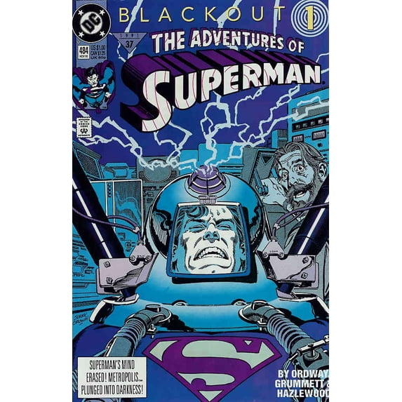 Adventures of Superman #484 VF ; DC Comic Book