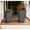 Grey + Magnesium Oxide, variant on LANKANG Two Pack Weather Resistant Nested Tall Planters Integrated Drainage Holes Stone Finish Stackable Compact Layout For Indoor Living Room Outdoor Backyard Greenery