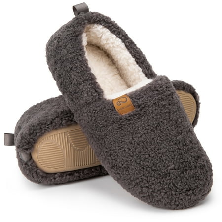 

EverFoams Women s Shearling Memory Foam Full Slippers