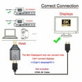 thumbnail image 6 of Xiwai Adapter Mini DisplayPort 1.4 Source to HDMI 2.0 Display 8K 60hz UHD 4K Mini-DP to HDMI Male Monitor Adapter Connector, 6 of 7