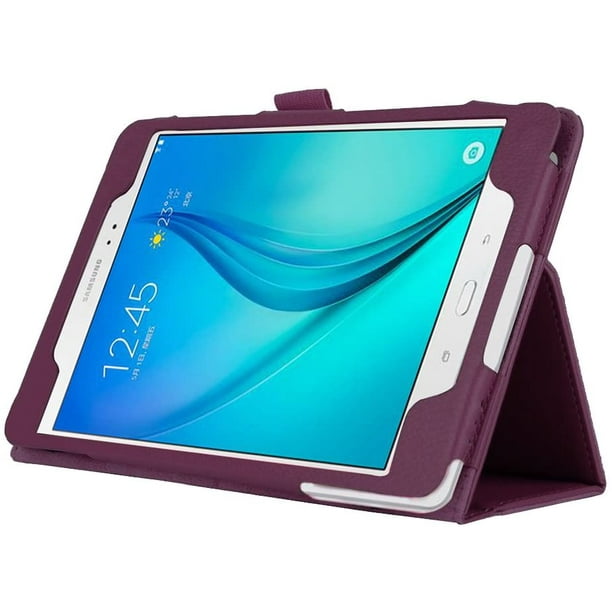 Coque Samsung Galaxy Tab A 8.0, coque pour Galaxy Tab A 8 pouces  (2015/SM-T350), étui en cuir avec support folio pour Samsung 
