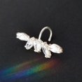 thumbnail image 3 of LLC Shiny Zircon Flower Lip Jewelry Set - Euro-American Style Fake Rings and Lip Studs, 3 of 5