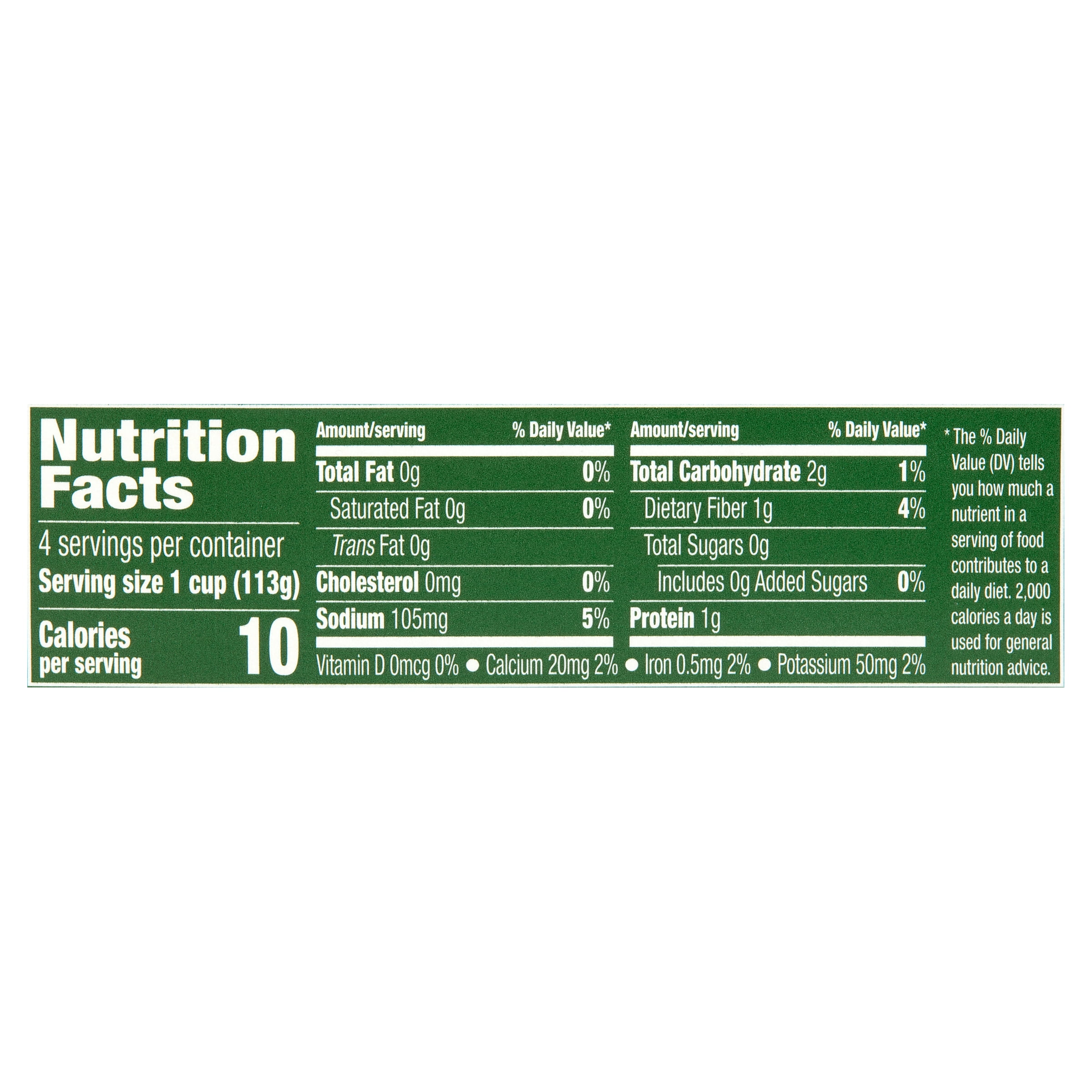 (6 pack) Libby's Cut Green Beans Lightly Seasoned With Sea Salt, 4 Oz, 4 Count Box