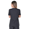 thumbnail image 4 of Landau Women's Scrub Zone Modern Tailored Fit Breathable Fade Resistant 2 Pockets Snap Tunic Scrub, Style 70223, 4 of 5