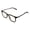 Gray, variant on John Varvatos Mens Plastic Square Eyeglass Frames, Smoke, V411, 51mm