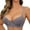 C181/Grey, variant on XIYON Women Soft Comfortable Bra Women's Push Up Bra Multi Colored Bow Lace Small Push Up Bra Comfy Bra