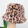 thumbnail image 1 of Sombrero de pescador reversible para mujeres y hombres, plegable, con estampado de leopardo y guepardo, para niñas y niños, 1 of 6