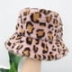 thumbnail image 1 of Sombrero de pescador reversible para mujeres y hombres, plegable, con estampado de leopardo y guepardo, para niñas y niños, 1 of 6