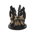 thumbnail image 4 of Wooden Crystal Holder Crystal Stand Racks Rock Crystal Ball Desktop Support Stone Shelf Bracket for Agate Egg Marble Mineral Collectibles Moon Wolf Pattern, 4 of 8