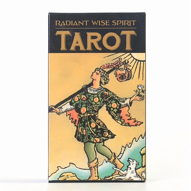 Juego de cartas Radiant Wise Spirit Tarot Deck para fiesta familiar