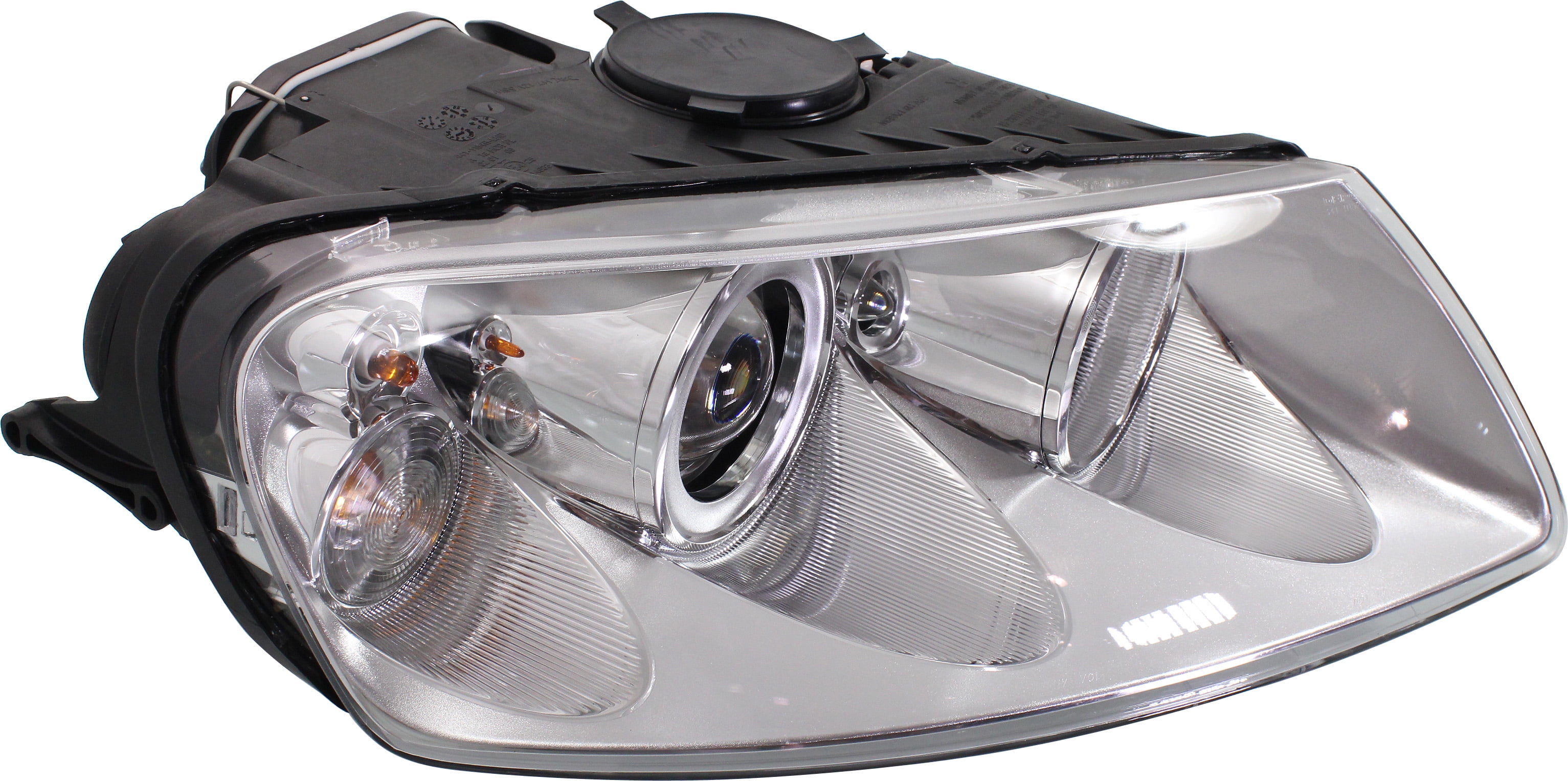 Headlight Compatible With 2004-2007 Volkswagen Touareg Left Driver Halogen  With bulb(s)