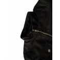 thumbnail image 6 of KVE Boy's Faux Leather Jacket Windproof Fleece Lined Warm Winter Coat Kids Bomber Outerwear PU Motorcycle Hooded Jacket Coffee 8, 6 of 8