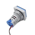 thumbnail image 4 of Amdohai Mini Square L-E-D Digital Voltmeter Ammeter Signal Light Voltage Current Meter Indicator AC 60-500V 0-100A, 4 of 8