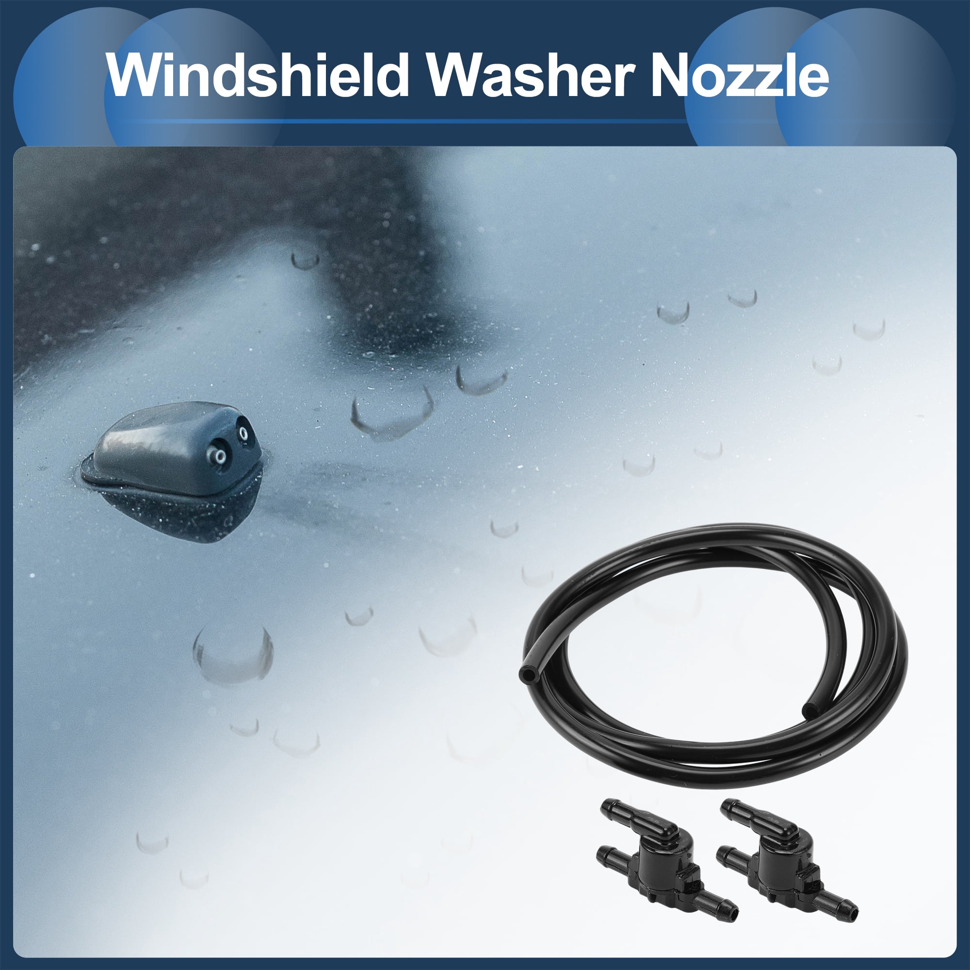 Unique Bargains Windshield Washer Nozzle 1.2m Hose for Toyota Corolla 14-15