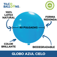 thumbnail image 3 of Globo Gigante Color Azul 72 pulgadas Tilco Balloons, 3 of 3