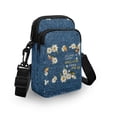 thumbnail image 3 of HELLHERO Zipper Women Messenger Bag Men, Women Butterfly and Daisy Pattern Polyester Casual Use 4.33x1.97x7.09 Lightweight, 3 of 7