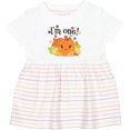 thumbnail image 3 of Inktastic I'm One Pumpkin Birthday Autumn Girls Baby Dress, 3 of 5