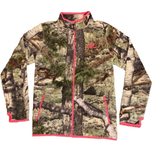 Women's Fleece Camo FullZip Jacket, Available in Multiple Patterns
