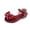Red, variant on BOBOGOJP Girls Heels Dress Shoes Flower Girl Mary Jane Sandals Wedding Party Princess Shoes for Toddler Little Kid Big Kid Red for Size 11