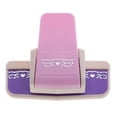 thumbnail image 2 of GUOOL Labor-saving Embossing Device Paper Border Cutter Pink, 2 of 9
