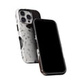 thumbnail image 5 of DesignSkinz Scratch-Resistant Hard Slim Case Compatible with iPhone 16 Plus (Compatible with MagSafe) - Modern Cowhide Chic V7, 5 of 9