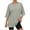 Green stripe, variant on MOYIKO Striped T Shirts for Women 3/4 Length Sleeve Crewneck Casual Loose Fit Tees Summer Tops