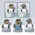 thumbnail image 4 of Caja de pañuelos, Portarrollos de papel higiénico creativo, Estante de pared para toallas de dinosaurio de dibujos animados Tmvgtek 5fp3jr2js2bp1dt7, 4 of 9