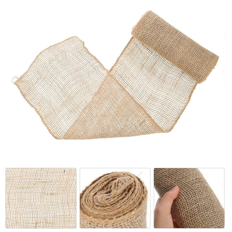 1 Roll of Burlap Tree Wrap Linen Plant Cover Cold-proof Tree Trunk Protection Wrap, Adult Unisex, Size: 300X18CM