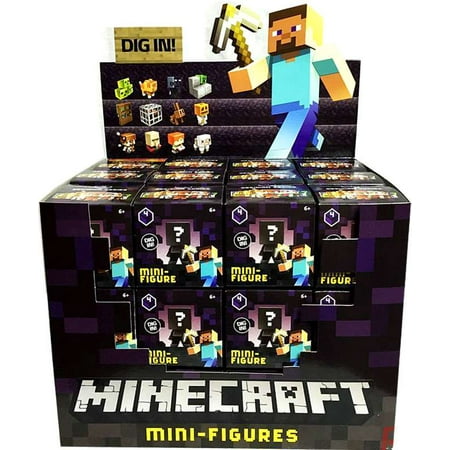 Minecraft Minecraft Obsidian Series 4 Mini Figure Mystery Box