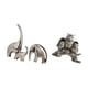 thumbnail image 5 of Estatua de de cerámica, figuritas de , decoración de resina, figuritas de búho, adornos artesanales de animales artificiales con deta, 5 of 8