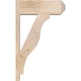 thumbnail image 3 of Ekena Millwork 7 1/2"W x 20"D x 32"H Funston Smooth Craftsman Outlooker, Douglas Fir, 3 of 4