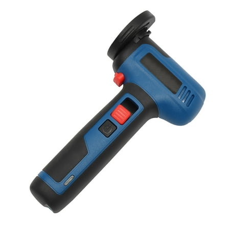 

Mini Cordless Angle Grinder 7.2V Lithium Portable Blue Brushless Grinder Cutter Tool 140W 2000mAh - Aluminum Plastic