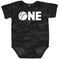 thumbnail image 3 of Inktastic One Baseball First Birthday Boys or Girls Baby Bodysuit, 3 of 5