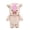 Pink, variant on Cute Highland Cattle Stuffed Plush Doll,Fluffy Soft Furry Running Cow Plush Toy,Comfort Emotional Support Stuffed Animal,Lovely Room Ornament Holiday Gift for Friends Animal Lovers,Light Brown,11.8in