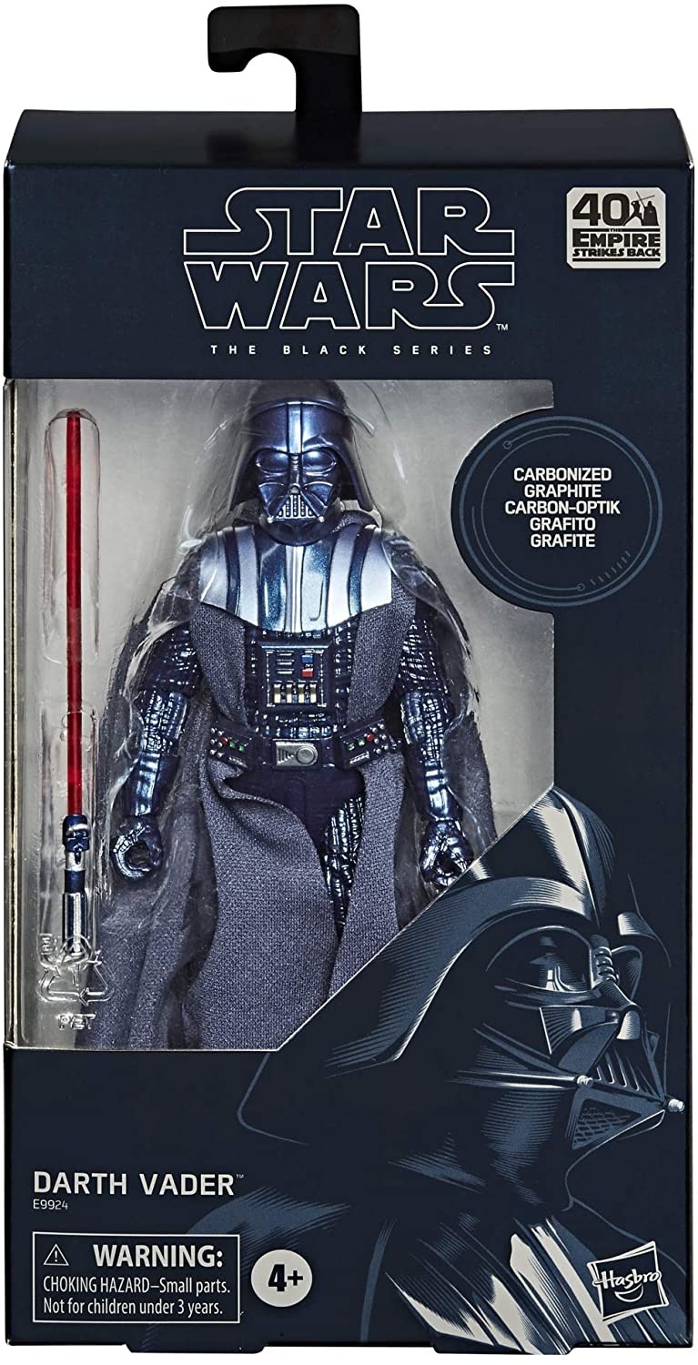 Star Wars The Black Series Carbonized Collection Darth Vader 6InchScale The Empire Strikes Star Wars The Black Series Carbonized Collection Darth Vader 6InchScale The Empire Strikes