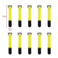 thumbnail image 1 of Magic Tape 10Pcs Reusable Hook Loop Nylon Straps Reverse Colored Fastening Tape Self Adhesive Cable Ties Wrap Bundle Fixed Ties 1500774-length 15cm width 2cm, 1 of 6
