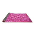 thumbnail image 2 of Ahgly Company Indoor Round Southwestern Pink Country Area Rugs, 3' Round, 2 of 4