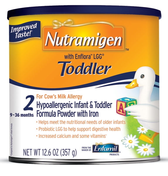 Nutramigen Toddler with Enflora LGG Hypoallergenic Formula Powder, 12