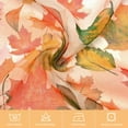 thumbnail image 5 of Alishomtll Thanksgiving Sheer Curtains 84 Inch Length Rod Pocket Autumn Falling Maple Leaves Semi Sheer Voile Window Treatment for Bedroom Dining Room, 5 of 6