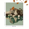 thumbnail image 3 of Qisvanset Leopard And Billiard Balls Canvas Print 15.75x11.81 Inches, 3 of 8