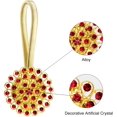 thumbnail image 3 of Crystal Curtain Tiebacks, 2 Pack Star Style Curtain Holdbacks Diamond Clips with Stretchy Wire Rope for Home Office Decoration, 3 of 7