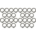 thumbnail image 4 of Urbanest Curtain Rings with Eyelets, 1.5" Inner Diameter, Set of 28 - Oil-rubbed Bronze (ORB), 4 of 6