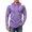 Purple, variant on Uikmnh Men's Sweatshirts, Solid Color Hoodie Sweatshirt Classic Comfort Knit with Front Pocket for Everyday Wear, Hoodies for Men,XXL