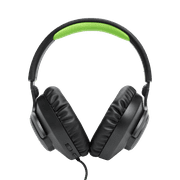 Restored JBL Quantum 100X Console - Wired over-ear gaming headset with a detachable mic - Black