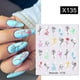 thumbnail image 4 of 18 hojas de calcomanías para uñas, pegatinas autoadhesivas para decoración de uñas de mujer, varios estilos, 6,4*5,3 cm, 4 of 5