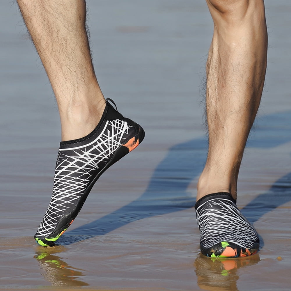 Beach Water Sport Socks Swimming Pool Men Women Snorkeling Anti Slip Shoes ①a 