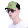 thumbnail image 4 of Lsque Cute Poodle Dog Printed Trucker Hat - Baseball Cap for Men Women - Breathable Mesh Side, Adjustable Fit - for Casual Wear, 4 of 7